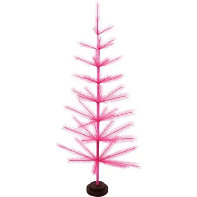 Carol & Frank 48" X 16" Pampas Tree Figurines In Pink