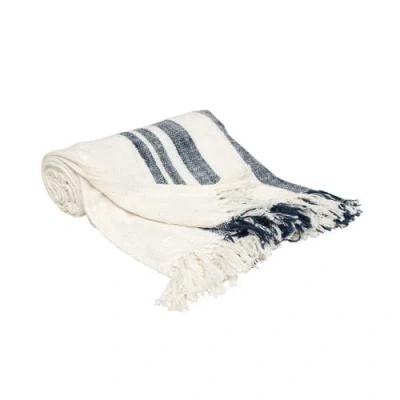 Carol & Frank 50" X 60" Morgan Tasseled Woven Throw In Multi