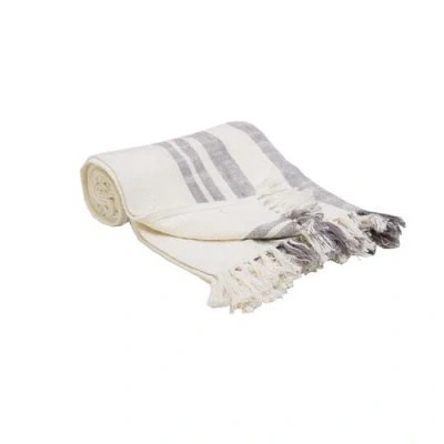 Carol & Frank 50" X 60" Morgan Tasseled Woven Throw In Multi