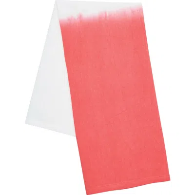 Carol & Frank Aster Hibiscus Towel In Pink