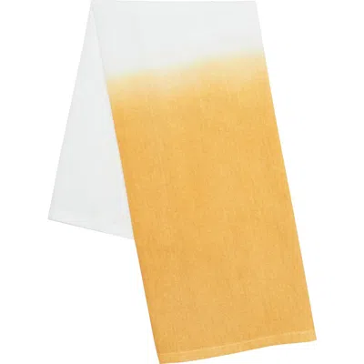 Carol & Frank Aster Ochre Towel In Yellow