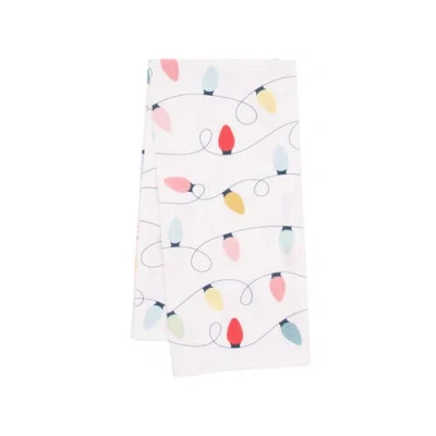 Carol & Frank Boho Christmas Tree Lights Towel In Multi