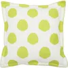 Carol & Frank Citron Dot Printed Accent Throw Pillow In Green