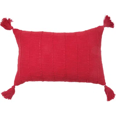 Carol & Frank Constance Decorative Throw Pillow Collection In Red