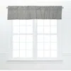 Carol & Frank Desiree Blue Valance Set Of 2 In Gray