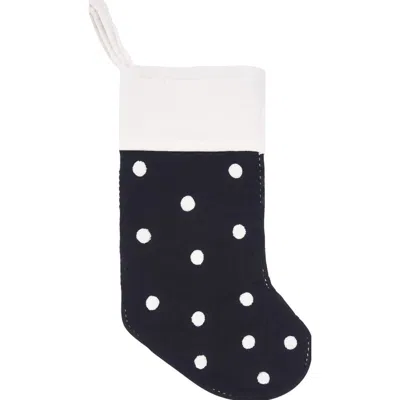 Carol & Frank Dots Stocking Collection In Black