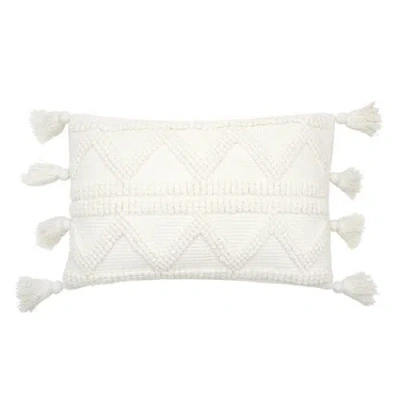 Carol & Frank Eustis Pillow, 14" X 22" In Neutral