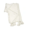 Carol & Frank Eustis Throw In Whitw