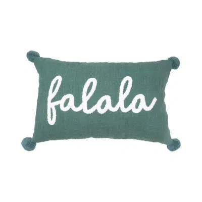 Carol & Frank Falala Pillow In Green