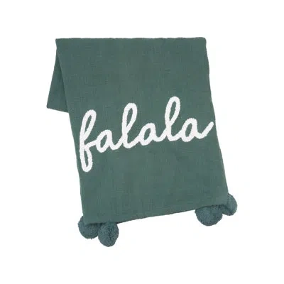 Carol & Frank Falala Throw In Green