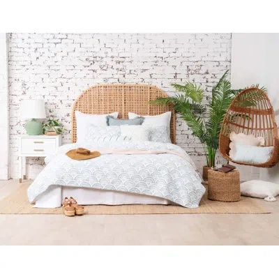 Carol & Frank Halsey Scallop Twin 2-piece Quilt Bedding Set In Brown