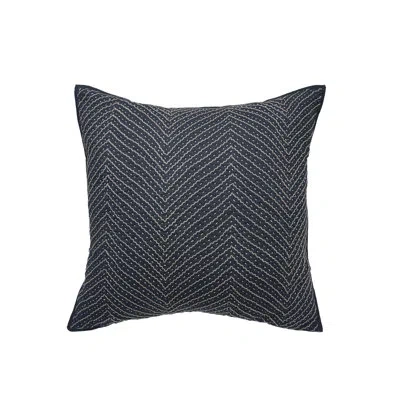 Carol & Frank Jackson Onyx Sham In Black