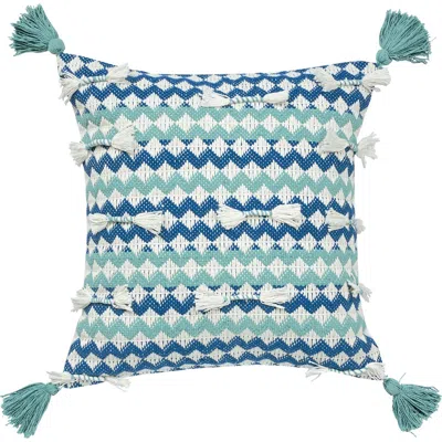 Carol & Frank Jensen Throw Pillow Collection In Blue