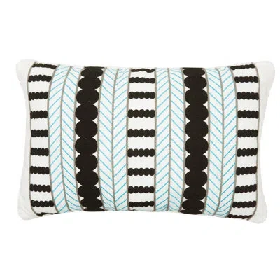 Carol & Frank Marti Lumbar Pillow In Coal