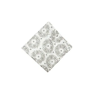 Carol & Frank Midge Boulder Napkin Set Of 4 In Gray
