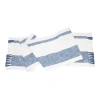 Carol & Frank Morgan Striped Table Runners Collection In Blue