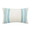 Carol & Frank Morgan Striped Throw Pillow Parent In White