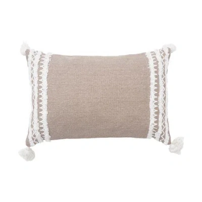 Carol & Frank Neil Throw Pillow In Brown