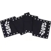 Carol & Frank Nordic Joy Onyx Table Runner 14" X 72" In Black
