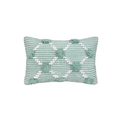 Carol & Frank Rectangular Cotton Pillow Cover & Insert