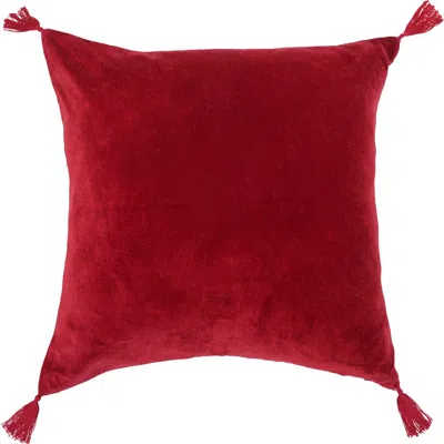 Carol & Frank River Decorative Throw Pillow Collection In Red