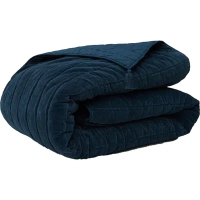 Carol & Frank River Indigo Personal Comforter In Blue