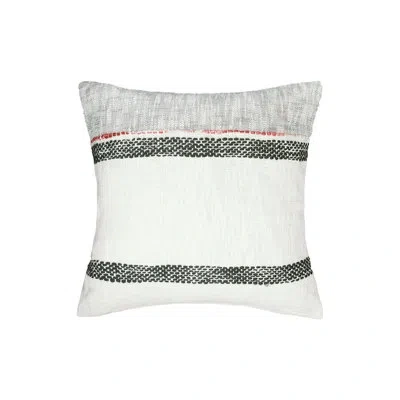 Carol & Frank Square Cotton Pillow Cover & Insert