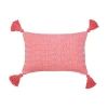Carol & Frank Throw Rectangular Pillow Cover & Insert In Pink