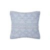 Carol & Frank Trinity Throw Pillow In Blue