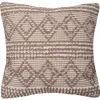 Carol & Frank Trinity Throw Pillow In Brown