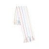 Carol & Frank Wonderland Stripe Towel In White