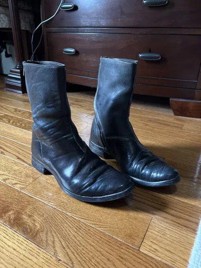 Pre-owned Carol Christian Poell Ccp Tornados Cordovan Shoes In Black