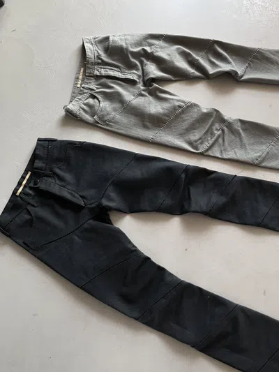 Carol Christian Poell スパイラルデニム Pre-owned Carol Christian Poell Chainseam Spiral Jeans In Black