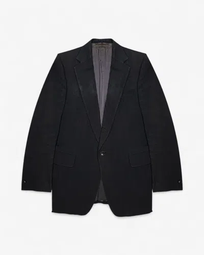 Pre-owned Carol Christian Poell Jacket - Ss04 "mainstream-downstream" In Black