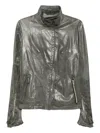 Carol Christian Poell Prosthetic Lederjacke In Gray