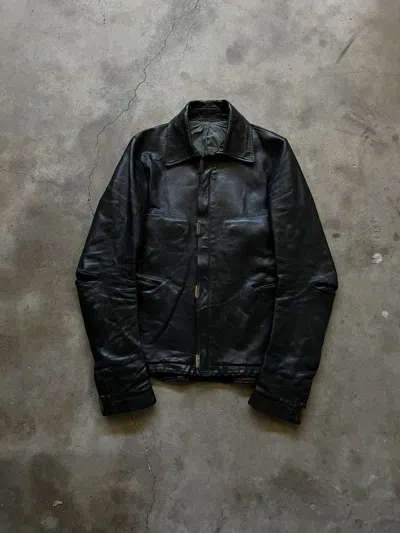 Pre-owned Carol Christian Poell Scarstitch Jacket In Black