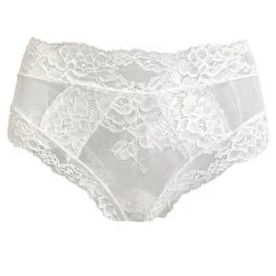 Carol Coelho Women's White Paris Tulle Briefs