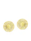 Carol Kauffmann 18k Yellow Gold Large Explosion Earrings In Gold