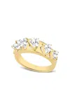 Carol Kauffmann 18k Yellow Gold Mandala Diamond And Sapphire Ring In Gold