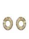 Carol Kauffmann 18k Yellow Gold Medium Explosion Earrings In Gold