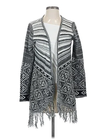 Pre-owned Carol Rose Cardigan Sweater In Gray