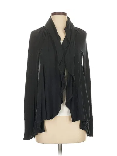 Pre-owned Carol Young Undesigned Cardigan Sweater In Black