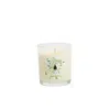 Carola Fra I Trulli Neutrals Scented Soy Wax Candle Fragrance Fig Leaves In White