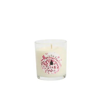 Carola Fra I Trulli Neutrals Scented Soy Wax Candle Fragrance Pomegranate In White