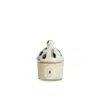 Carola Fra I Trulli White Trullino Candle With Almond Tree Scented Soy Wax Candle In Neutral