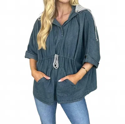 ​carole Christian Women's Denim Jacket In Blue