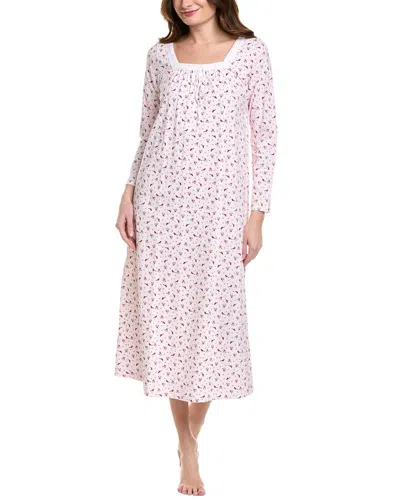 Carole Hochman Ballet Nightgown In Pink