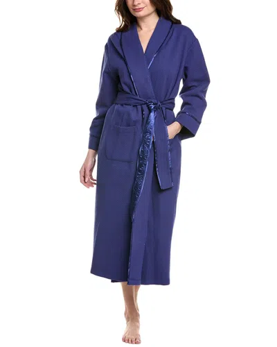 Carole Hochman Ballet Wrap Robe In Blue