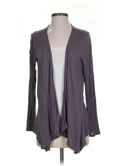 Pre-owned Carole Hochman Cardigan Sweater In Purple