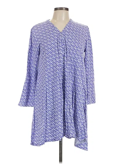 Pre-owned Carole Hochman Casual Dress In Blue